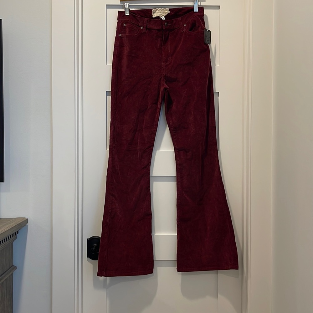 Corduroy flares